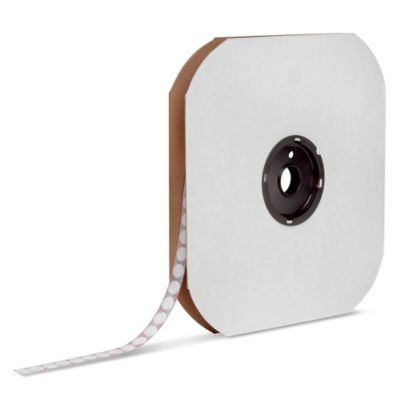 Velcro® Brand Tape Dots - Loop, White, 1 3/8 S-11705 - Uline