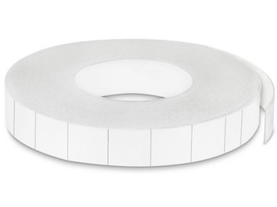 Uline Pre-Cut Double-Sided Foam Squares - 1 x 1", 1/32" Thick S-7852