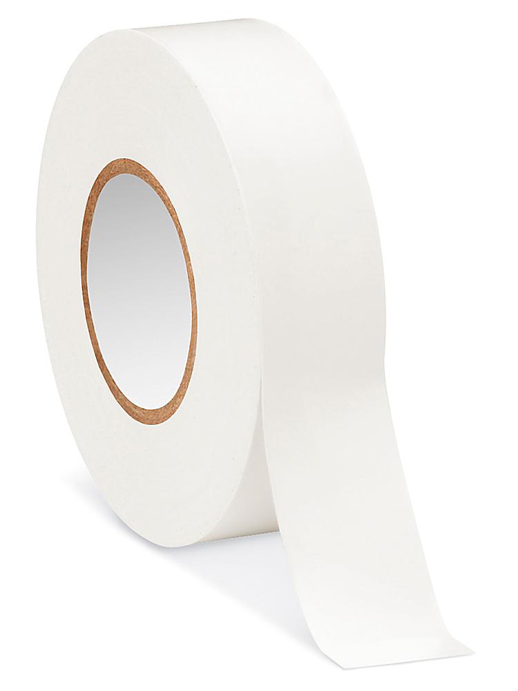 Electrical Tape - 3/4 x 20 yds, White S-7858 - Uline