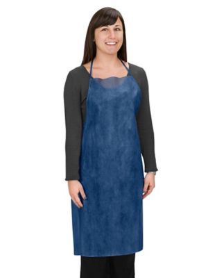 Polypropylene Aprons, Blue S-7872BLU