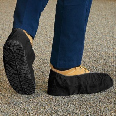 Uline Standard Shoe Covers - Size 12-15, Blue