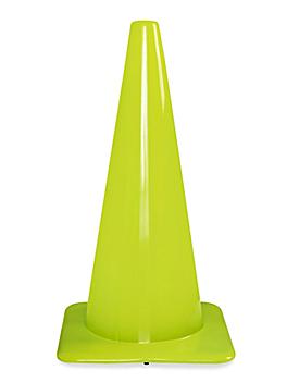 Traffic Cones - 28", Lime S-7879LIME