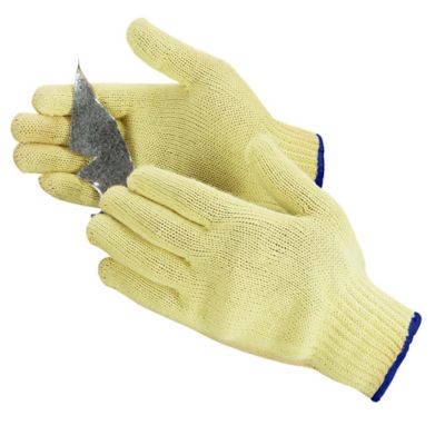 Kevlar® PVC Dot Knit Cut Resistant Gloves S-9866 - Uline