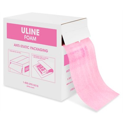 Anti-Static Uline Foam Roll - 1/8&quot;, 12&quot; x 175&#x27;