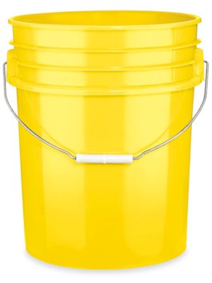 Plastic Pail - 5 Gallon, Green S-7914G - Uline