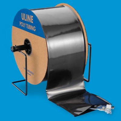 Black Poly Tubing Roll - 4 Mil, 8" x 1,500' S-7924