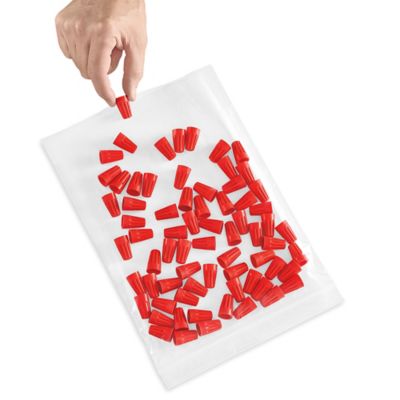 9 x 12" 2 Mil Tamper-Evident Reclosable Bags S-7931