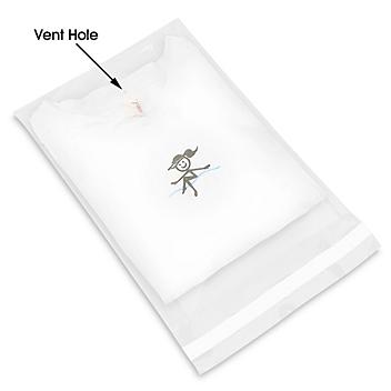 Vent Hole Bags - 2 Mil, 9 x 12" S-7934