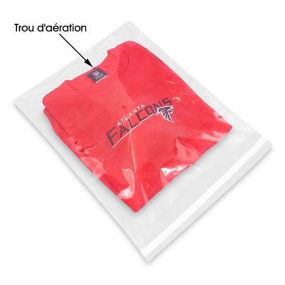 Vent Hole Bags - 2 Mil, 15 x 18" S-7936