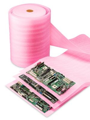 Anti-Static Foam Roll - 1/8", 24" x 550', Perforated S-796P