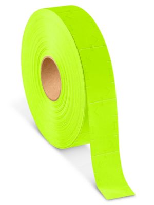 Uline Industrial Duct Tape - 2 x 60 yds, Fluorescent Green