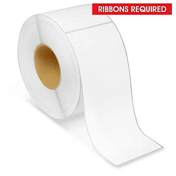 Industrial Thermal Transfer Labels - 4 x 10", Ribbons Required S-7993