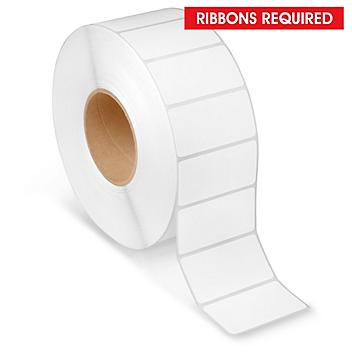 Industrial Thermal Transfer Labels - 3 x 1 1/2", Ribbons Required S-7994