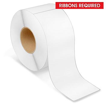 Industrial Thermal Transfer Labels - 4 x 12", Ribbons Required S-7996