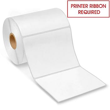 Desktop Thermal Transfer Labels - 4 x 3", Ribbons Required S-7998