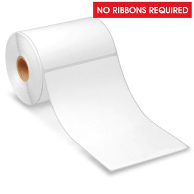 Desktop Direct Thermal Labels - 4 x 6 1/2" S-8002