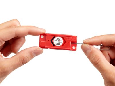 Resettable Drop-N-Tell&reg; Indicators - 25G S-8024