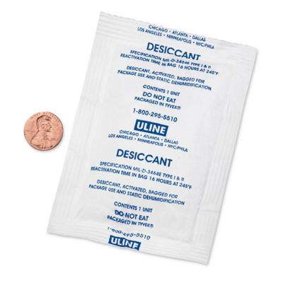 Tyvek&reg; Bag Clay Desiccants - Unit Size 1, 34 Gallon Drum S-8029