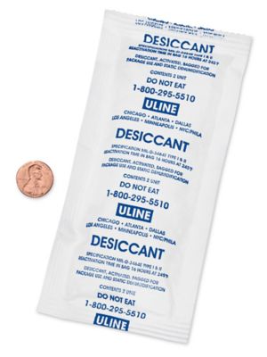 Tyvek&reg; Bag Clay Desiccants - Unit Size 2, 34 Gallon Drum S-8030