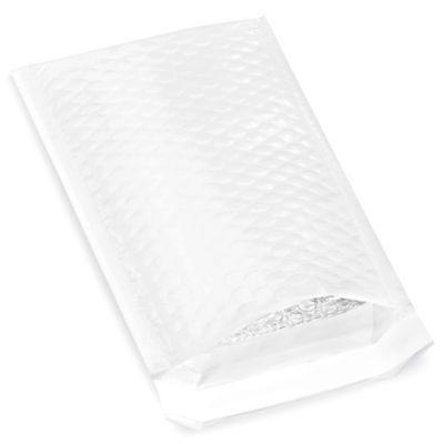 Uline Bubble-Lined Polyolefin Mailers #00 - 5 x 10" S-8060