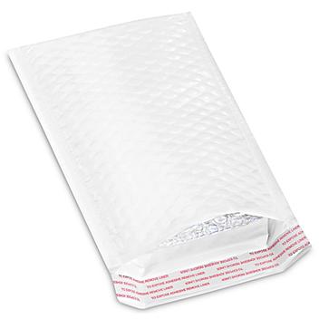 Uline Bubble-Lined Polyolefin Mailers #00 - 5 x 10" S-8060