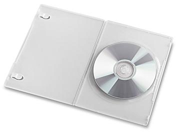 Slim Line 1 DVD Cases - Clear S-8073