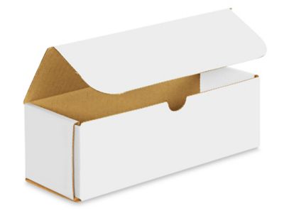 9 x 3 x 3" White Indestructo Mailers S-809