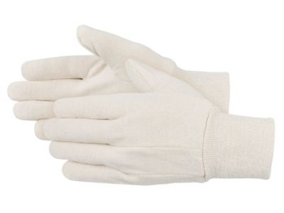 Guantes de Tela de Algodón - Sin Forro, Blancos, para Hombres S-812M-W -  Uline