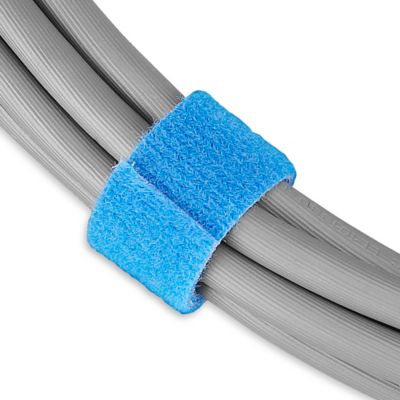 Velcro® Brand SelfGrip Straps 3/4" x 75', Blue S8136BLU Uline
