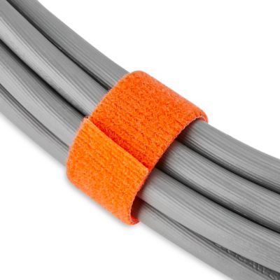 Velcro® Brand Cable Ties - 3/4 x 8, Black S-17102 - Uline