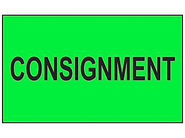 "Consignment" Label - 3 x 5"