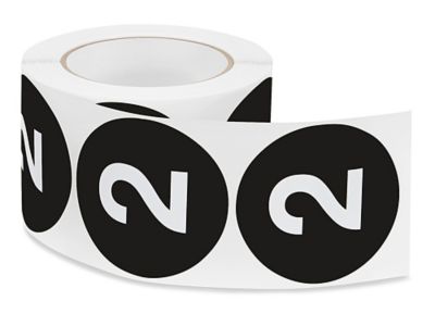 Stickers Round Sticker Numbers  Small Number Round Stickers