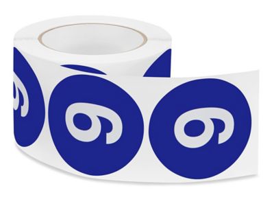 3" Circle Labels - "9" S-8224
