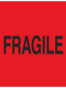 "Fragile" Label - 4 x 6" S-8241