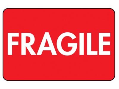 10 étiquettes FRAGILE - EASY CARTONS