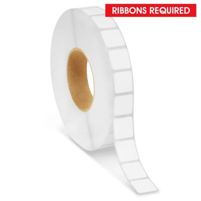 Industrial Thermal Transfer Labels - 1 x 1", Ribbons Required S-8336