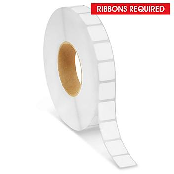 Industrial Thermal Transfer Labels - 1 x 1", Ribbons Required S-8336