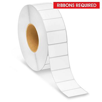 Industrial Thermal Transfer Labels - 2 1/4 x 1 1/4", Ribbons Required S-8338