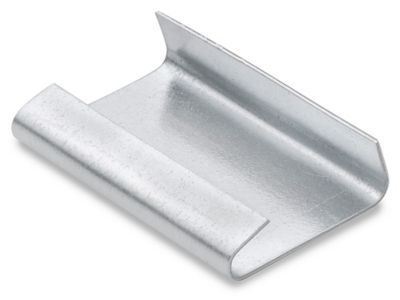 Steel Strapping Metal Seals - Semi-Open, 1 1/4