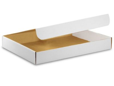 30 x 24 x 4" White Literature Mailers S-8344