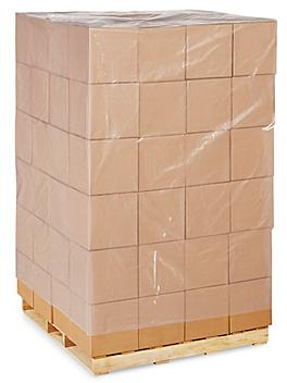 51 x 49 x 97" 4 Mil Clear Pallet Covers S-8355