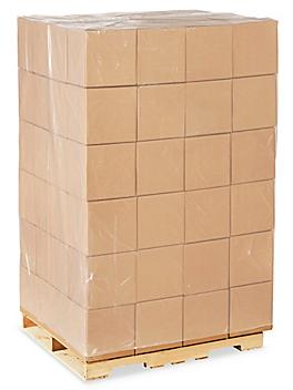 52 x 48 x 96" 4 Mil Clear Pallet Covers S-8356