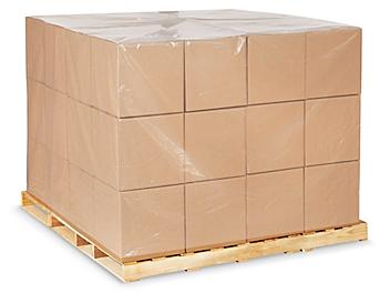 68 x 65 x 82" 4 Mil Clear Pallet Covers S-8359