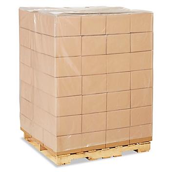 48 x 48 x 84" 3 Mil Clear Pallet Covers S-8365