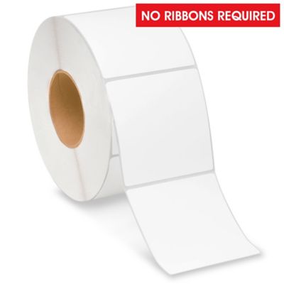 Industrial Direct Thermal Labels - 4 x 4" S-8375