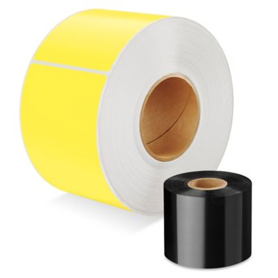 【送料込み！】BELMISE 2色セット Industrial Thermal Transfer Ribbons - Wax/Resin, 2.36