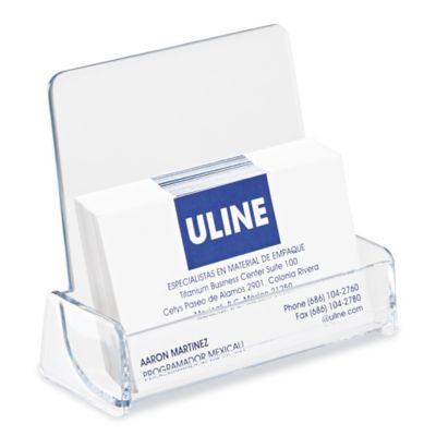 Portatarjetas de Presentación de Mostrador - 4 x 2 x 3" S-8398