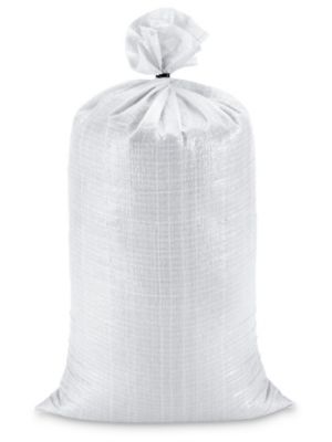 Sand Bags - 100 Empty White Woven Polypropylene Sandbags : :  Electronics