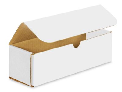 10 x 3 x 3" White Indestructo Mailers S-845