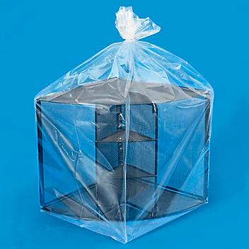 14 x 14 x 36" 2 Mil Gusseted Poly Bags S-8450